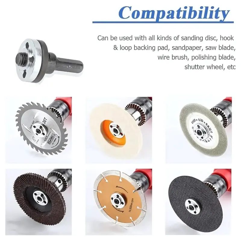 [TOP] Adaptor bor ke gerinda / Adaptor converter mesin bor ke mesin gerinda 5pcs 2