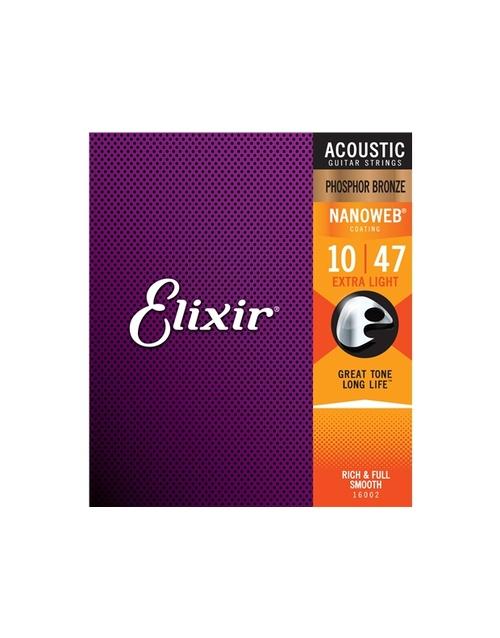 Senar Gitar Akustik Anti / Tahan Karat Bronze 010 Nano Web 1