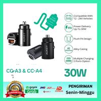 Gambar AUKEY Car Charger 30W Multi Port PD 3.0 QC 3.0 CC-A3 & CC-A4 - USB C & USB C - USB A & USB C dari BORONG KOMPUTER Kota Administrasi Jakarta Barat 1 Tokopedia