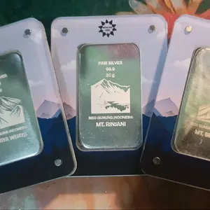 PERAK BATANGAN SILVERIUM WONDEFULL PERAK ASLI 20 Gram GUNUNG