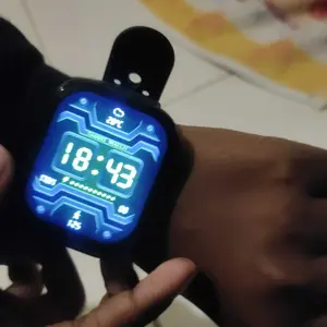 [Exclusive Afdhal] Infinix XWATCH H4 -  XW4L - 2.04 Inch TFT Large Screen - Clear Bluuetooh Calling - IP68