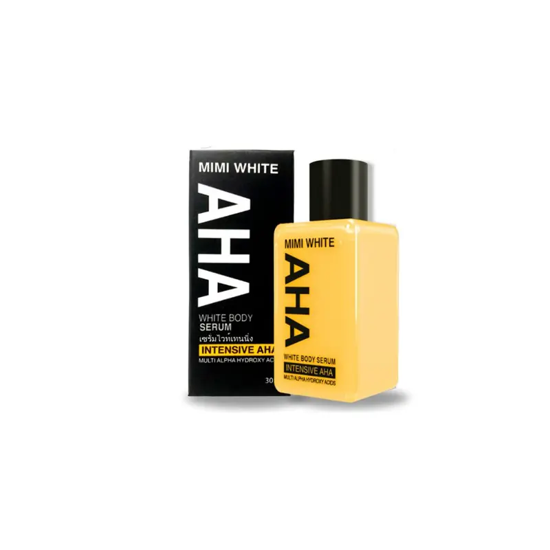 BPOM ORIGINAL AHA Mimi White Body Booster Bright Serum / Body Serum / Serum Badan / Serum Pemutih / Serum badan [MIMI WHITE] Kering Stretchmark 3