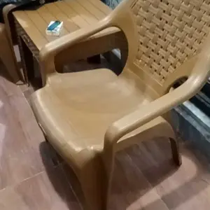 NAPOLLY KURSI TERAS SET 2 KURSI 932 & 1 MEJA MAPAN 45 COKLAT