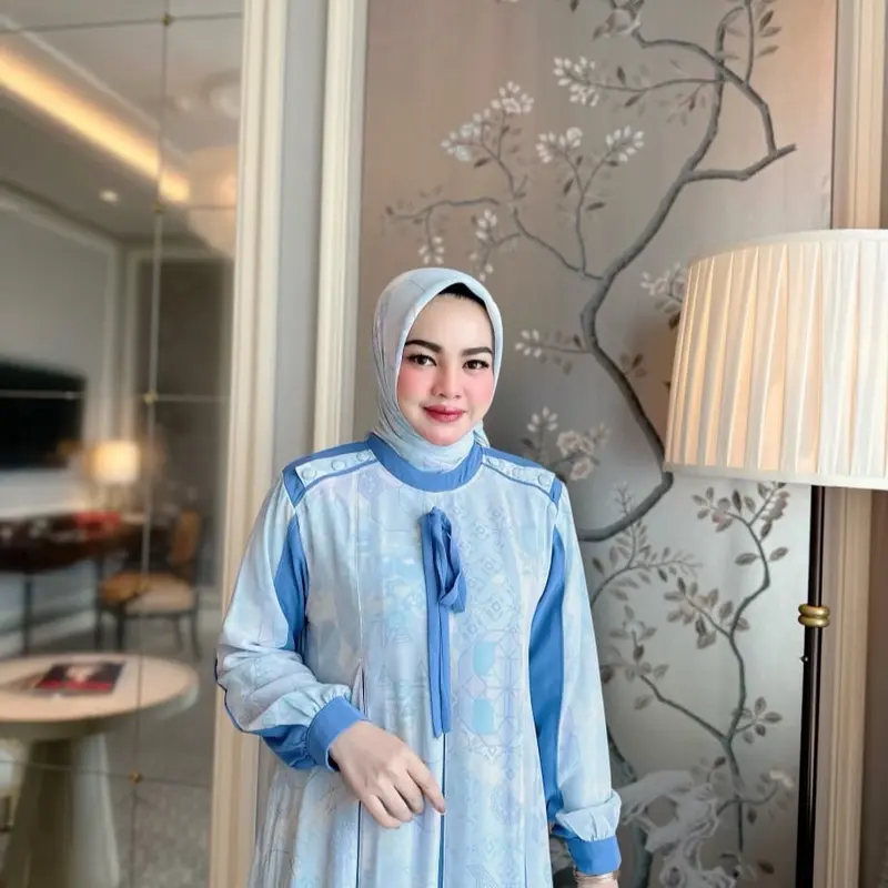 GAMIS CERUTY PREMIUM SUDAH DAPAT HIJAB BY restu  TABRIIZ 0