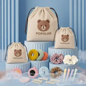 Random Gift Sruncie Lucu Cermin Pouch kekinian