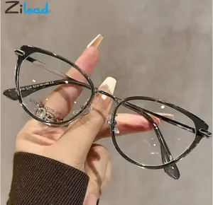 Kacamata Minus Fashion Korea Retro Anti Blue Light anti Radiasi Model Cat Eye gucc minus lens zhijing-1916