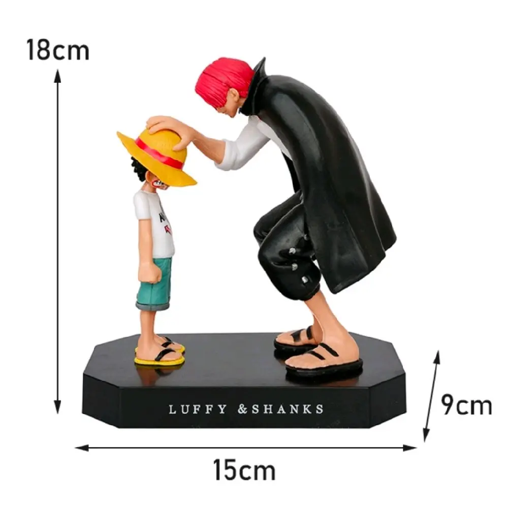 Luffy Shank  memories figure one piece 18cm