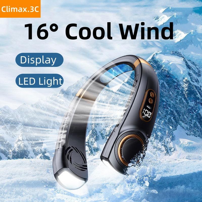 COD fan USB hanging neck small fan super long battery life strong ...
