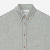 Gambar TENUE Kemeja Flannel Buttondown Lengan Pendek - Solid Soft Grey - M dari Tenue de Attire Kota Administrasi Jakarta Selatan 3 Tokopedia