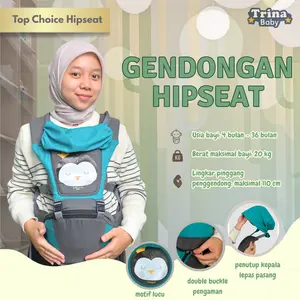SPECIAL TRINA BABY - GENDONGAN HIPSEAT KARAKTER LUCU Bunda Bayi