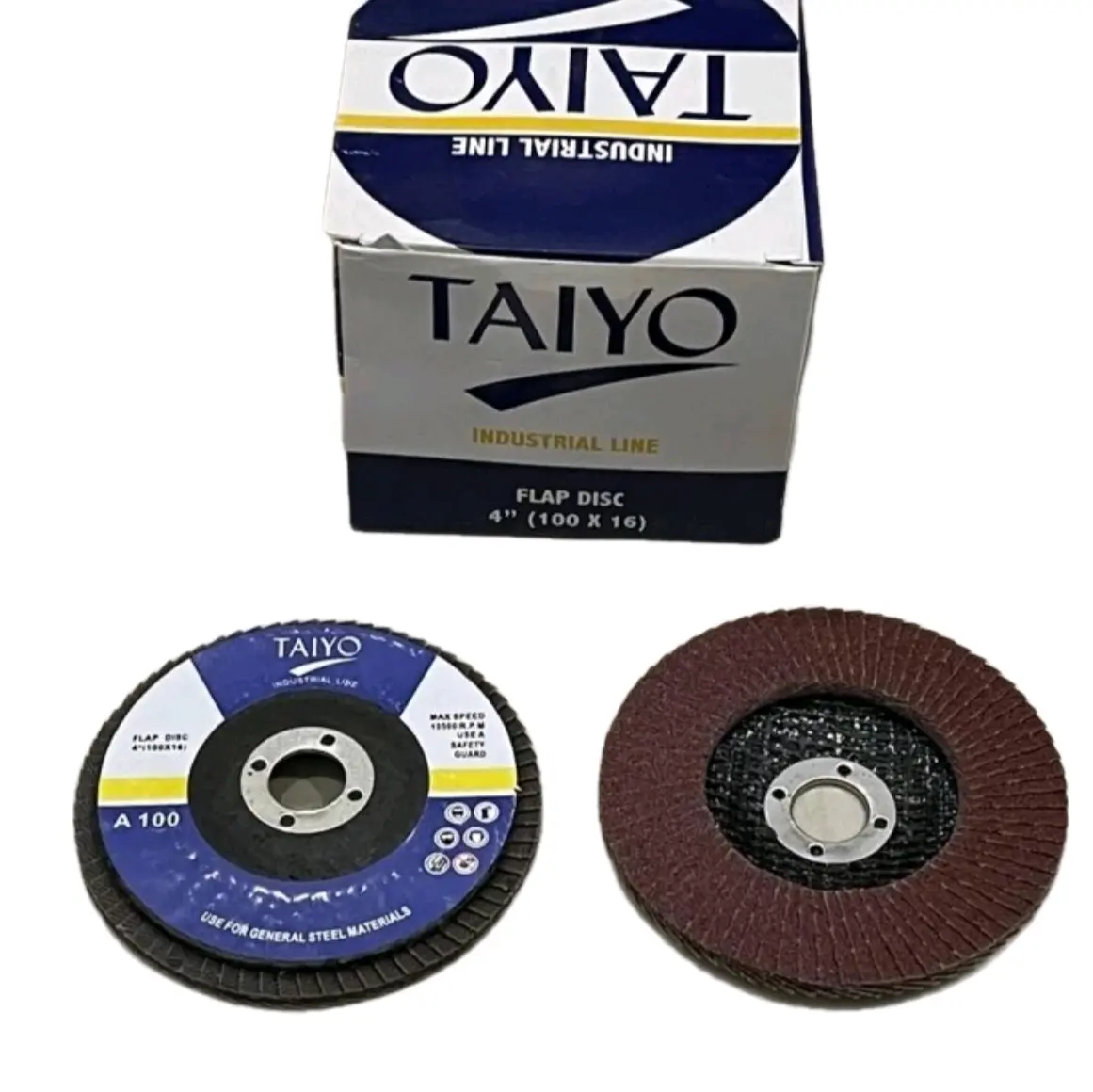 amplas susun flap disc TAIYO kertas pasir gerinda 4 inchi
