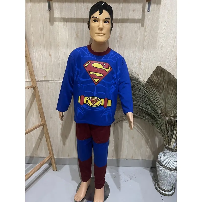 Baju anak setelan kostum laki laki superman batman spiderman 2