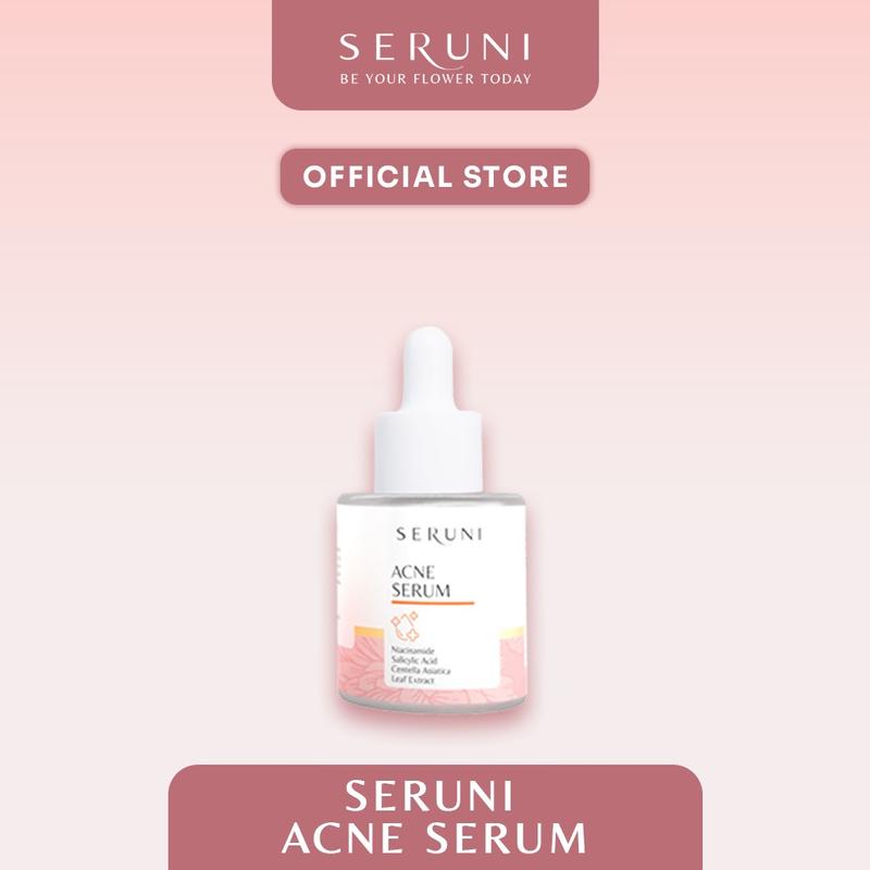 Seruni - Satuan Serum Acne Seruni Skincare/ Menghilangkan jerawat dan Menghilangkan bekas jerawat / Dapat mencerahkan Wajah Perawatan kulit 2