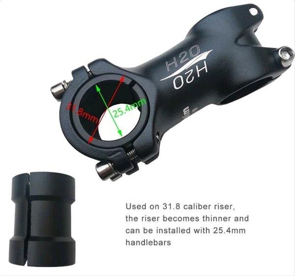 Adaptor Stem 31. 8 Handlebar 25.5 stang Standar Oversize OS Converter 0