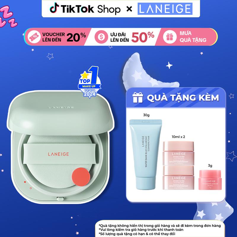 Phấn nước trang điểm siêu nhẹ che phủ khuyến điểm mịn lì LANEIGE NEO Cushion Matte 15g Mỹ Phẩm Cosmetic Nữ