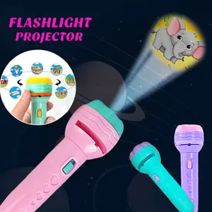 [PROMO] GMD Senter Proyektor Mainan Edukasi Anak Dapat Memproyksikan Gambar Lucu 3 Keping Slide