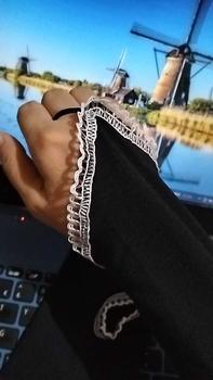 Product Review of Handsock Cincin Renda Hitam/Handsock Umroh Muslim Wanita from 1**s 0