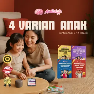 (Paket) 4 Varian Warna Audiolyfe Anak usia 0-12 tahun Anak