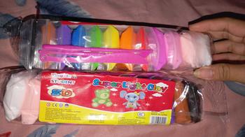 Product Review of Clay Polymer Mainan Anak Isi 12pcs Edukasi Slime Clay Dough Colour Play JM Permainan from —**ɞ 2