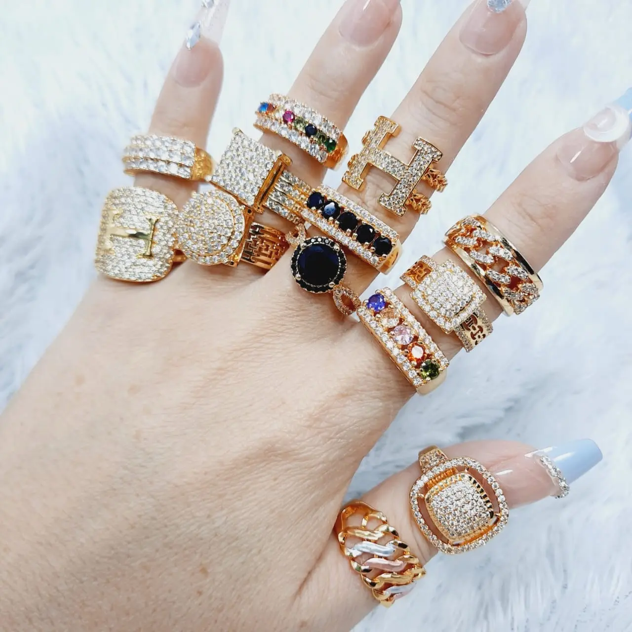CINCIN WANITA BLINK2 MIX MODEL ET.2