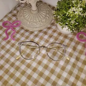 HK-75 KACAMATA ANTI RADIASI GAYA KOREA BAHAN METAL PRIA WANITA / HARGA GROSIR