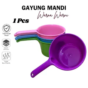 1 pcs GAYUNG MANDI WARNA WARNI MURAH TEBAL
