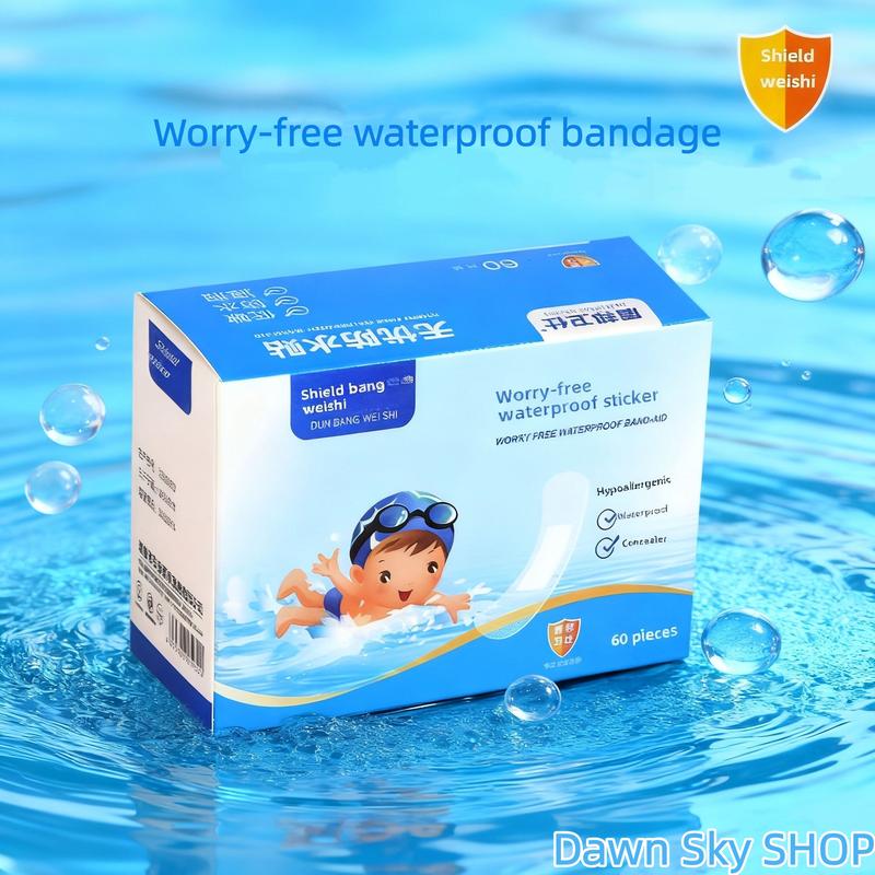 Miếng Dán Chống Thấm Nước Trong Suốt, Chịu Lực Cao, Dùng Một Lần, Miếng Dán Chân Mềm Và Mỏng, Chống Mài Mòn, Thích Hợp Cho Gia Đình, Khi Tắm Và Bơi Lội