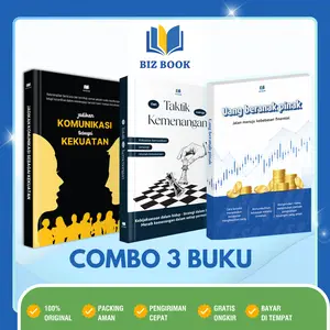 [BizBook] Paket 3 Buku Pengembangan Diri Lengkap: Uang Beranak Pinak + Dari Taktik Menuju Kemenangan + Jadikan Komunikasi Sebagai Kekuatan