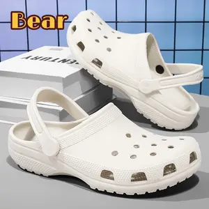 Bear 2026 Sendal Baim Premium Sesi Live - Sandal Nyaman Unisex untuk Aktivitas Sehari-hari Clog Wantia Baim kodok Fuji Casual Fashion selop Import Ukuran 36-41 Kasual Shoes