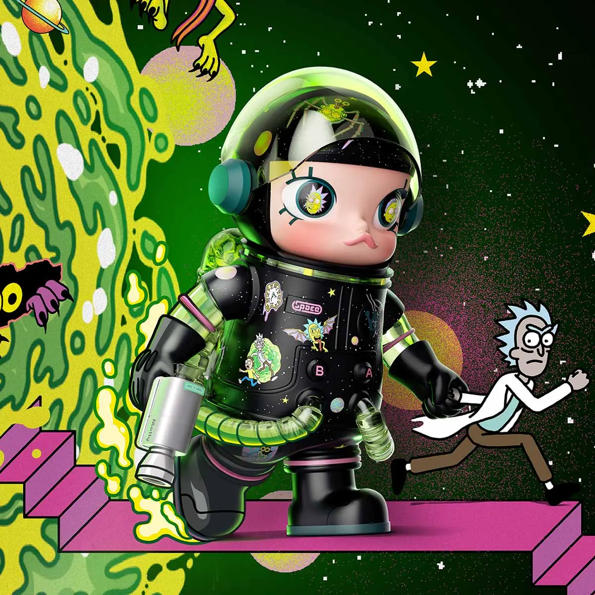 mega space molly 400 hello moon - TikTok Shop Malaysia