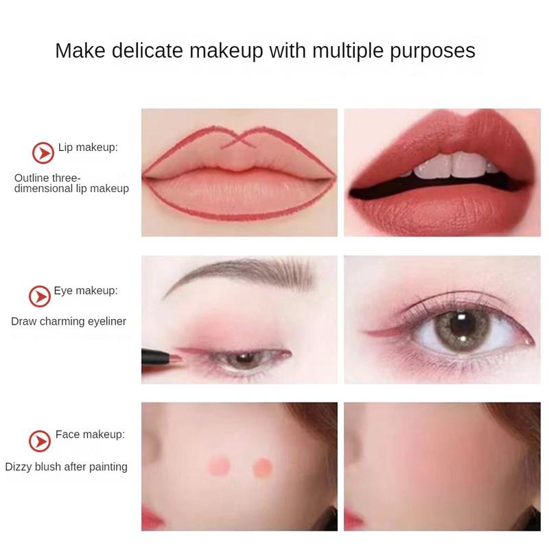 Product Introduction of Bút Kẻ Viền Môi Xoay, MKING PRETTY, Không Thấm Nước, Lâu Trôi, Lớp Hoàn Thiện Lì, Dành Cho Nữ, Bút Chì Kẻ Viền Móc, Trang Điểm 7