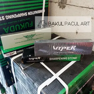 Ungkal Batu Asah Viper Fukuda Panjang | Pengasah Pisau Sabit Arit Serbaguna