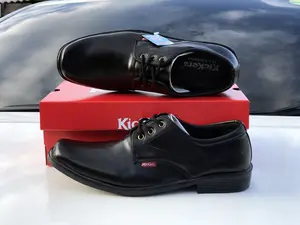 Kickers Sepatu Pantofel Tali Pria Hitam Kualitas Premium Nyaman untuk Penggunaan Sehari-hari Desain Elegan Shoes Kerja Tahan Lama