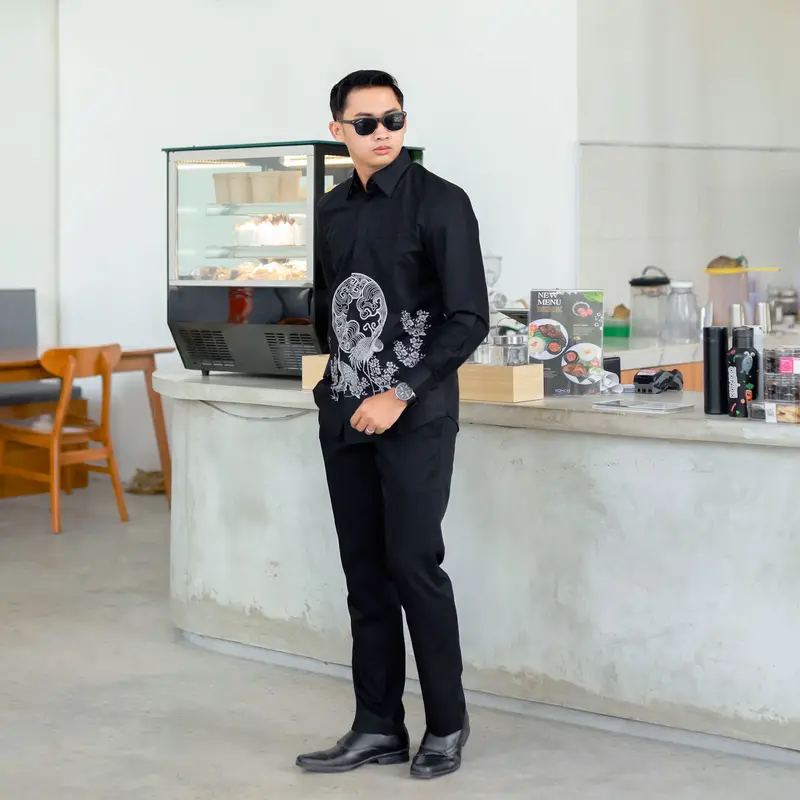 Batik Slimfit Luna Long Sleeve A793 Katun Premium 3