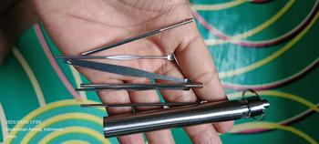 Product Review of AZAHRA KOREK KUPING STAINLESS 6in1 PLUS WADAH TABUNG ALAT PEMBERSIH TELINGA EAR CLEANER KOTORAN SET from U**u 0