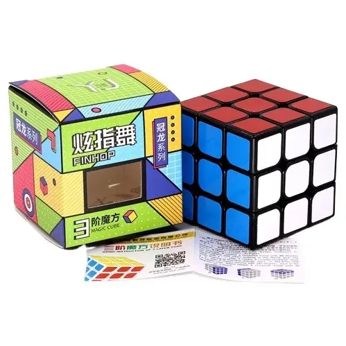 Rubik 3x3 Yongjun Guanlong Blackbase 3x3 PRO VERSION 3