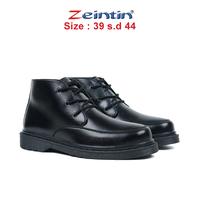 Gambar Zeintin - Sepatu Boot Pria Full Black Sepatu Boots PDH Pria Hitam Polos Docmart Boot OD - OD 5068 HTM, 39 dari Zeintin Store_NEW Kota Administrasi Jakarta Selatan 4 Tokopedia