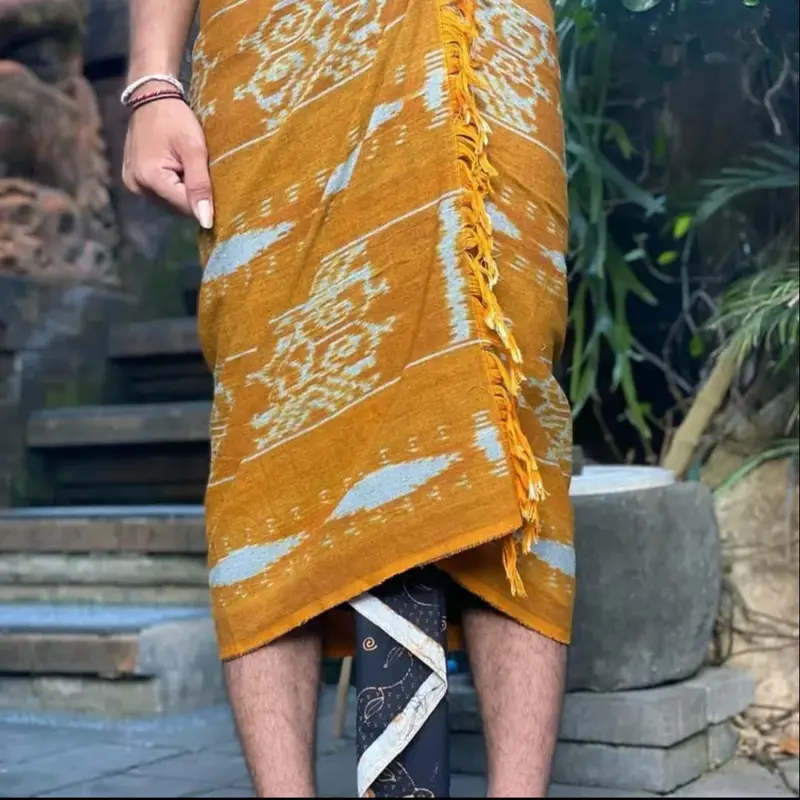 Kamben Premium Couple Blanket - Saput Blanket / Busana Adat Bali Motif Pasangan Pasangan Tenun 4