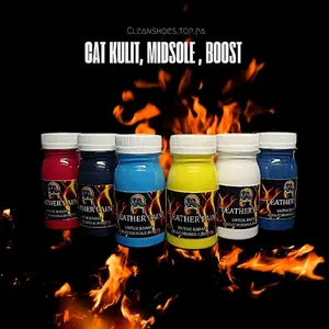 Cat Sepatu Kulit , midsole, bosst , sepatu kulit, cat kulit