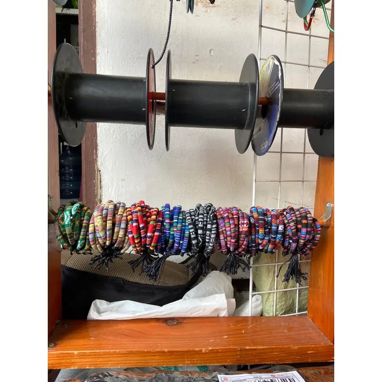 Gelang Tenun Etnik Sonket Gelang Etnik Lombok Multiwarna 2