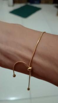 Product Review of Gelang Tangan Wanita Serut Polos Gl182 from E**i 0