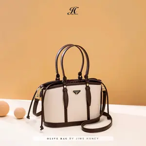 JIMS HONEY OLIVE BAG Kulit PU
