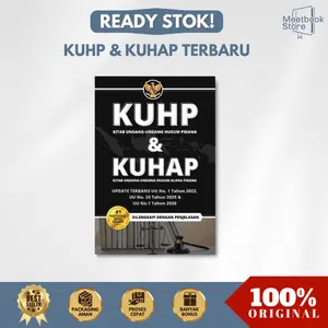Buku KUHP & KUHAP Dilengkapi Dengan Penjelasan - Garda Cendekia