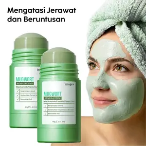 Masker Wajah Green Tea Stick Penghilang Komedo Hidung Jerawat dan Beruntusan