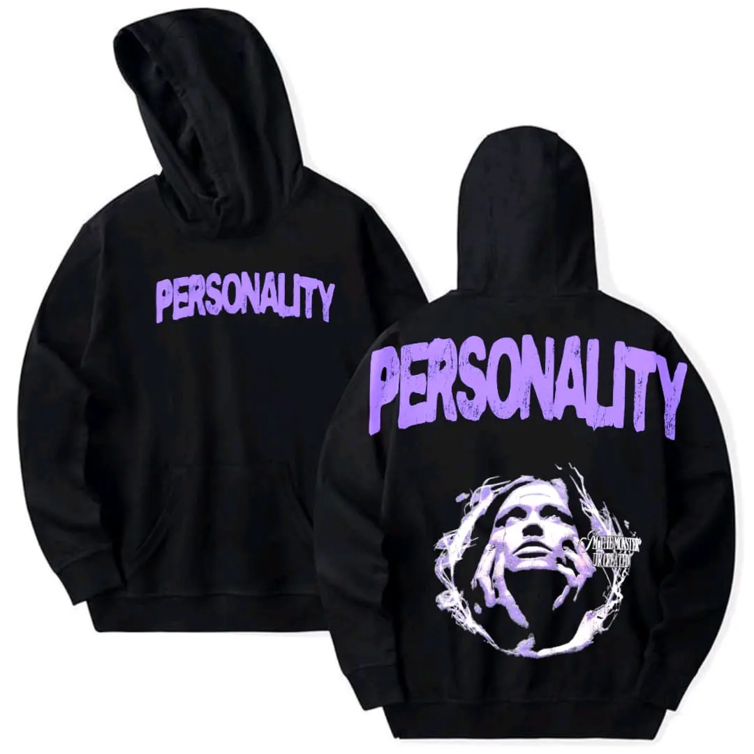 HOODIE SWEATER PERSONALITY BOXY OVERSIZE UNISEX HIGH QUALITY PREMIUM DISTRO
