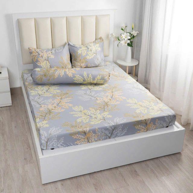 Product Introduction of BỘ 3 MÓN GA VÀ VỎ GỐI LỤA THÁI - CHẤT LIỆU MÁT MẺ, MÀU SẮC TRẺ TRUNG - Ga bo chun đệm được 10p. 1