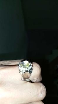 Product Review of Cincin batu kalimaya india jarong cakep dim 10mm Ring alpaka from N**a G**z 0