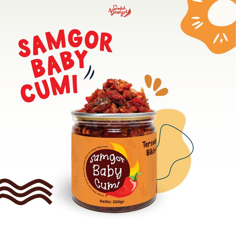 SAMGOR BABY CUMI 200Gr | Sambal Nyanyat | SAMBAL rumahan - Shop | Tokopedia