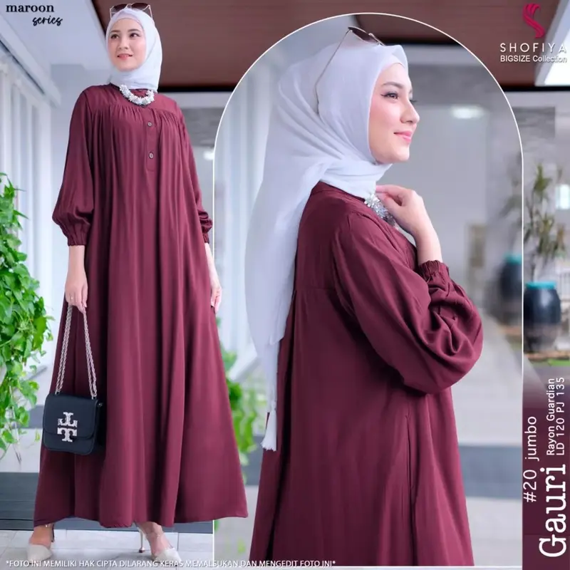 GAMIS GAURY GAMIS CRINKLE AIRFLOW TERBARU / GAMIS CRINKLE LD 110 gamis  maxmara 4