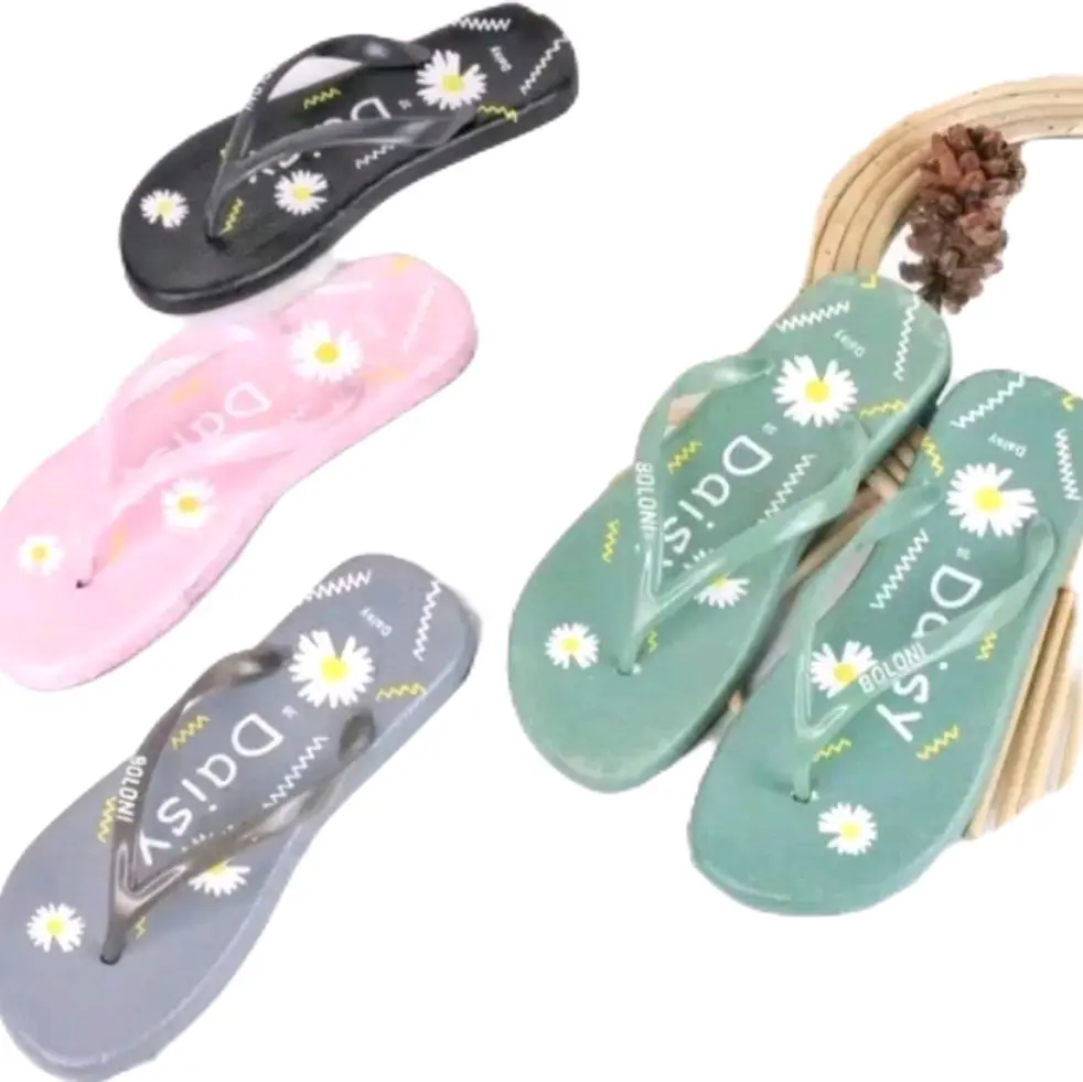 Sendal Jepit Wanita Spon Flip Flop - Model Terbaru - Cewek